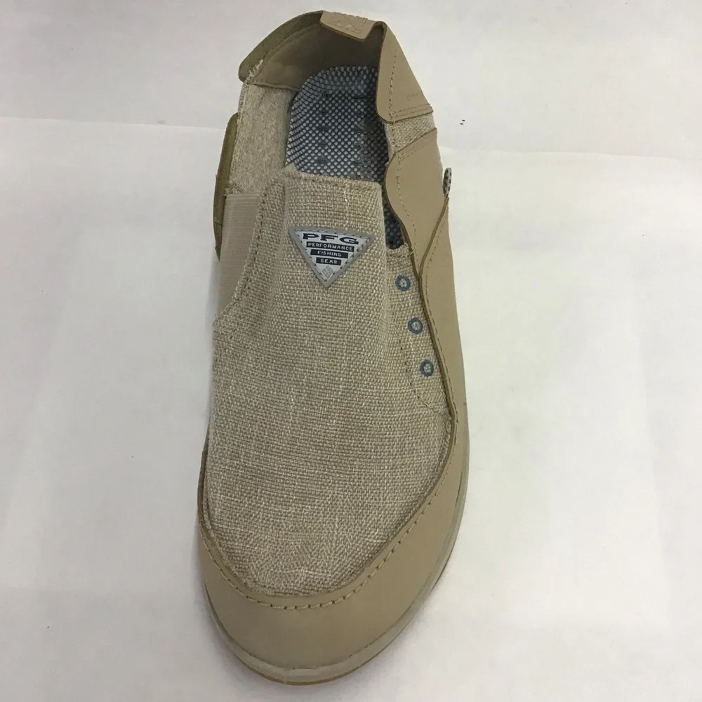 Columbia Bahama Vent PFG Boat Shoe, Tan, Size: 10 Mens,
